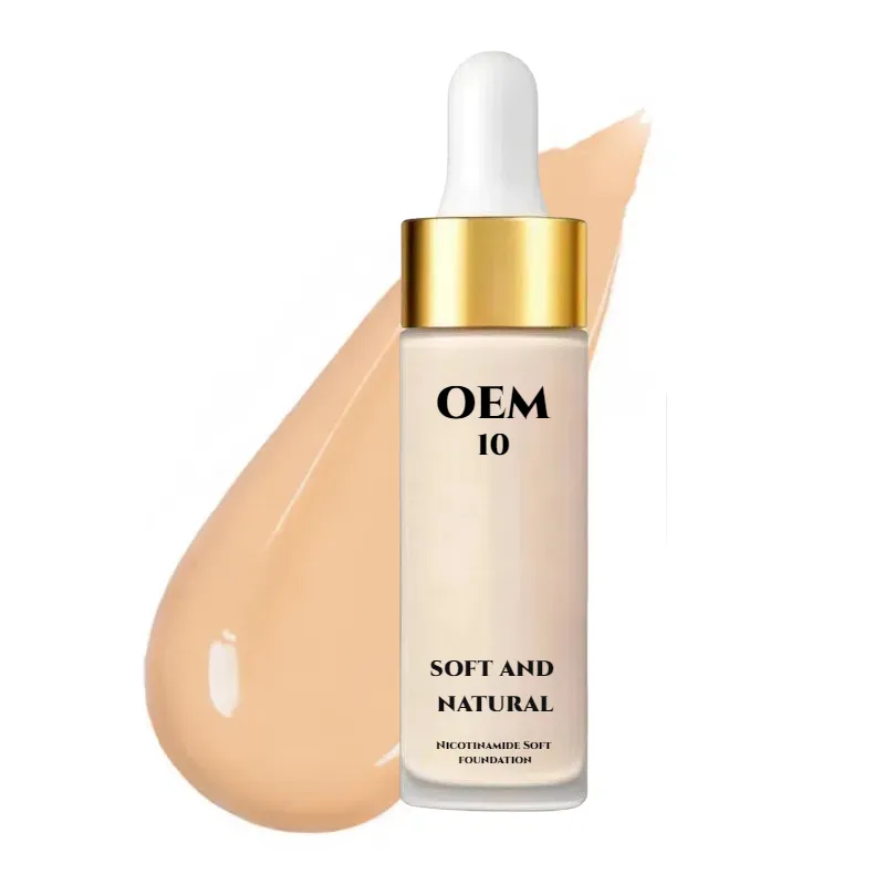 Echantiyon fondasyon likid koutim ki disponib pou fè tès