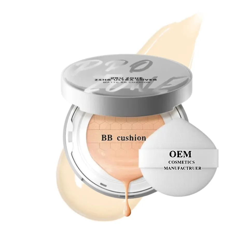 Prive etikèt BB Cushion Fondasyon Founisè likid